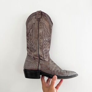 Super Rare Amazing True Vintage Nocona Unique Finish Western Cowboy Boots